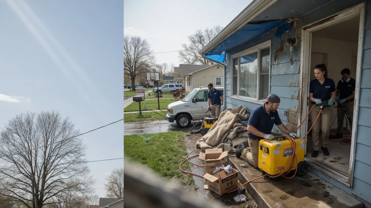 Basement Flood Cleanup in Patricksburg, IN near me